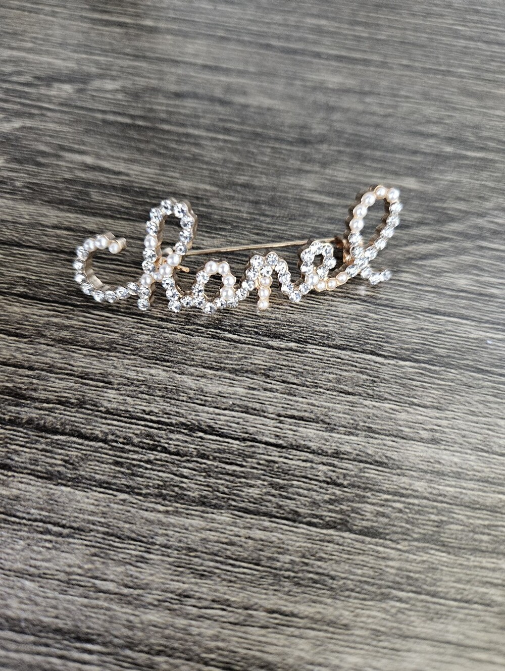 Rhinestone Brooch Pin